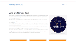 Desktop Screenshot of norway-tax.co.uk